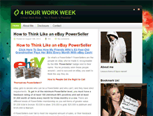 Tablet Screenshot of 4hourworkweek.net